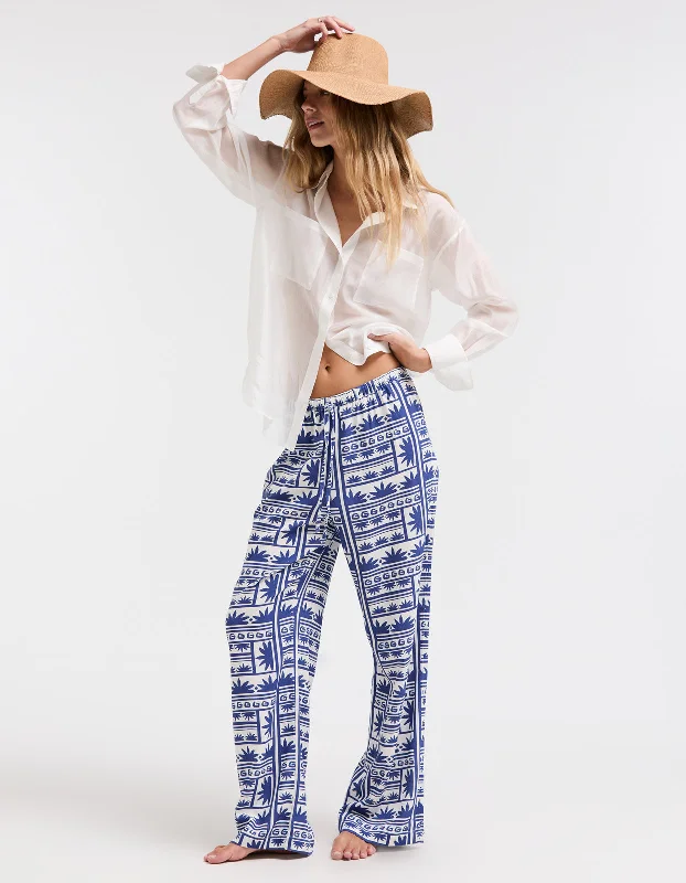 Celestial Sundance Pant - Blue/White