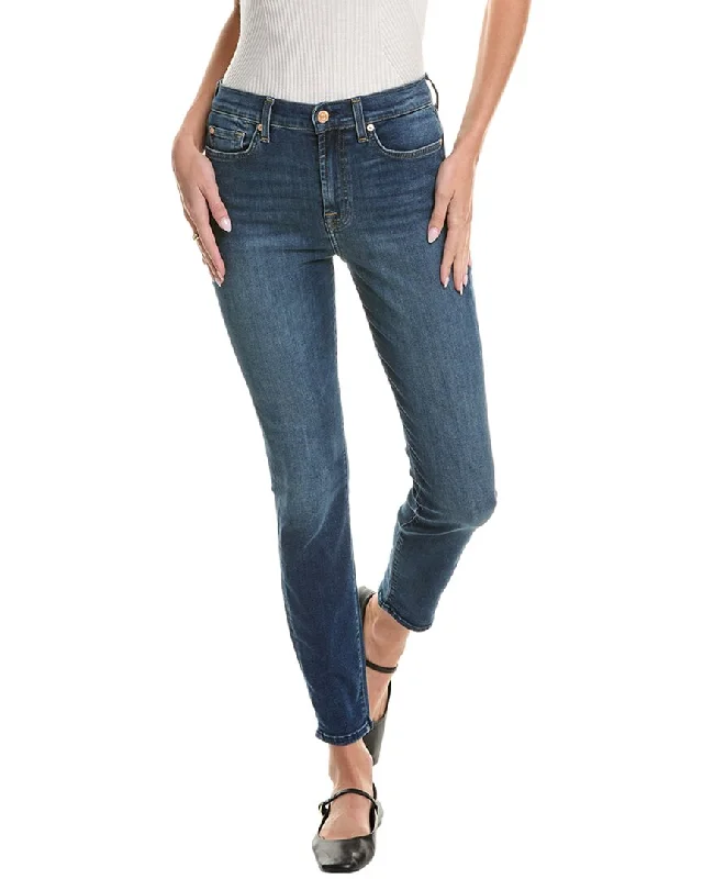 7 For All Mankind High-Waist Gwenevere Cambridge Skinny Jean