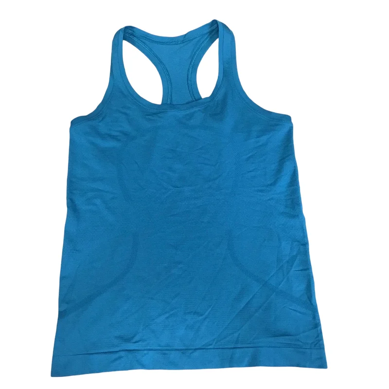 Athletic Tank Top By Lululemon In Teal, Size: 6