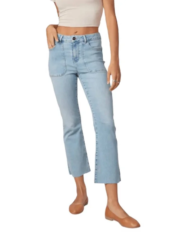 Billie High Rise Bootcut Jean In True Denim