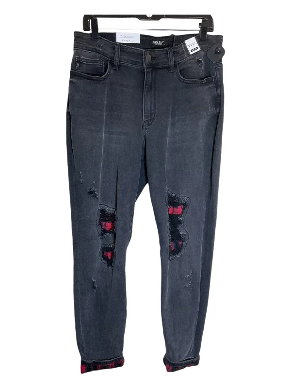 Jeans Skinny By Judy Blue In Black, Size: 14