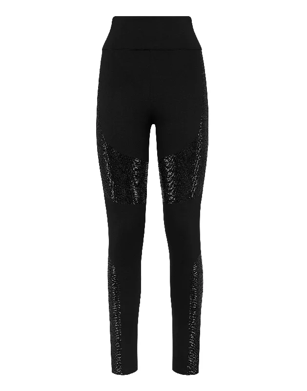 Leggings with Crystals