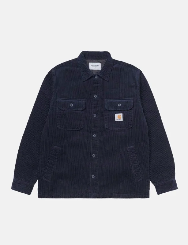 Carhartt-WIP Whitsome Shirt Jacket - Dark Navy Blue