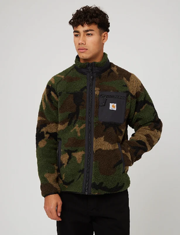 Carhartt-WIP Prentis Liner Fleece Jacket - Camo Laurel/Black