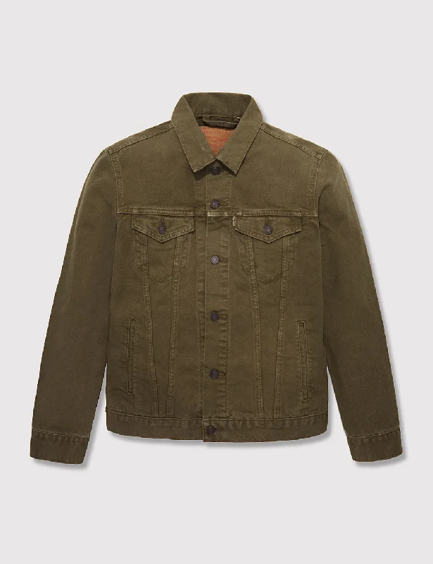 Levis The Trucker Jacket - Foxtrot Green