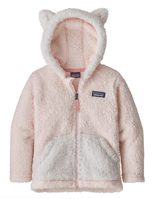 Patagonia Baby Furry Friends Hoody - Prima Pink