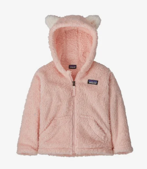 Patagonia Baby Furry Friends Hoody - Seafan Pink