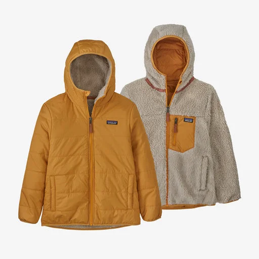 Patagonia Kids' Reversible Ready Freddy Hoody - Dried Mango