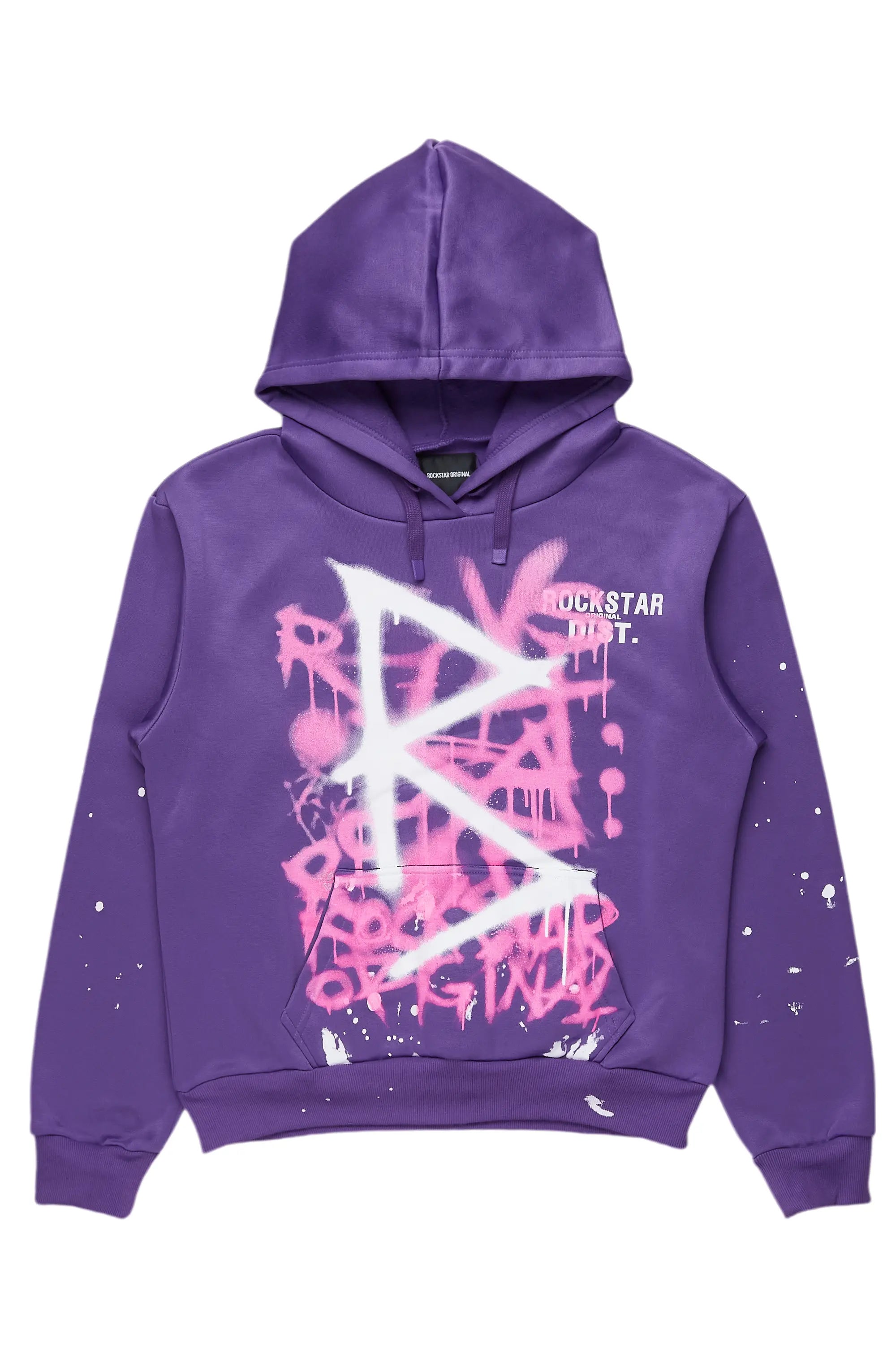 Nahomy Purple Oversized Hoodie