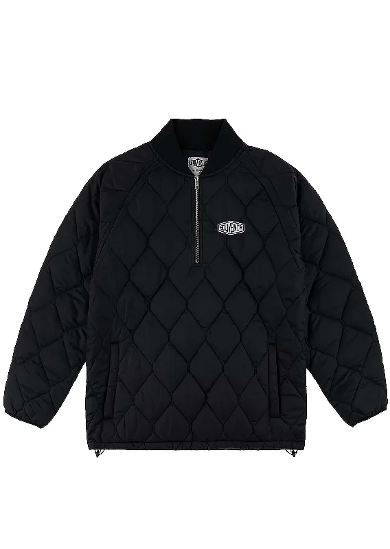 Souvenir Unisex Insulated Henley Quilted Mid Layer Jacket