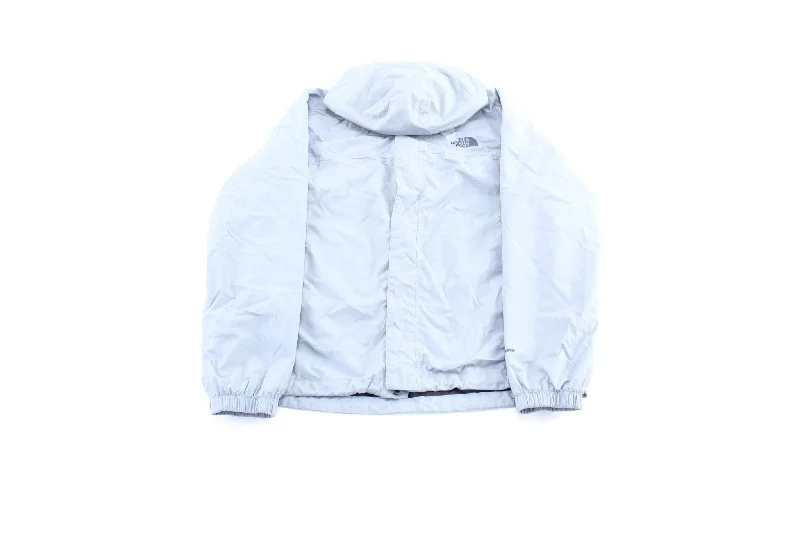 The North Face Embroidered Logo Light Grey Zip Up Jacket