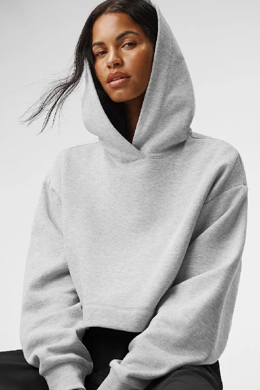 Bae Hoodie - Athletic Heather Grey