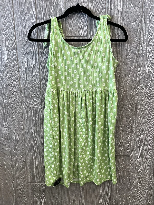 Dress Casual Midi By Jessica Simpson In Green, Size: L