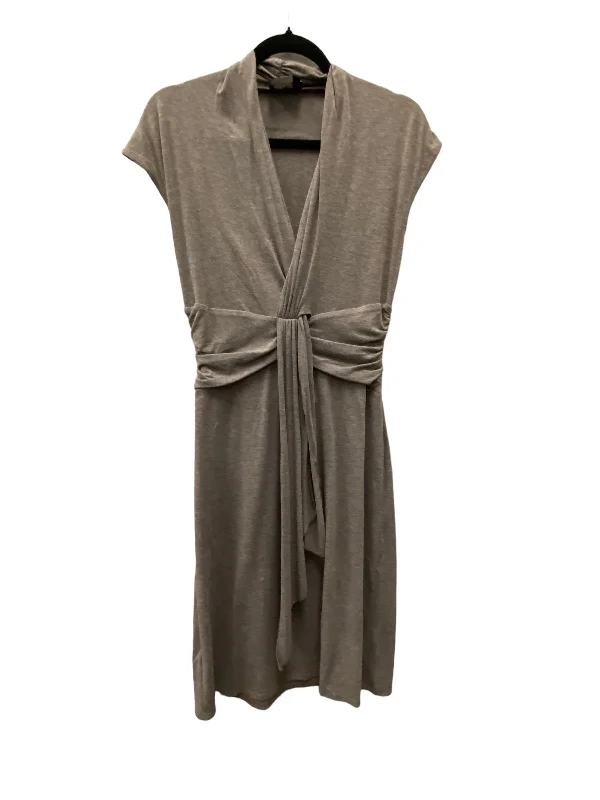 Dress Casual Midi By Max And Cleo In Brown, Size: S