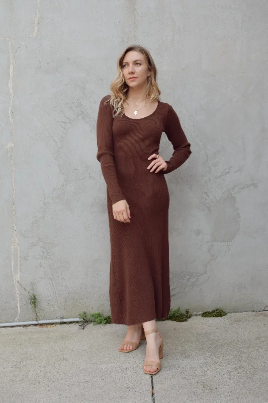 maxi sweater dress