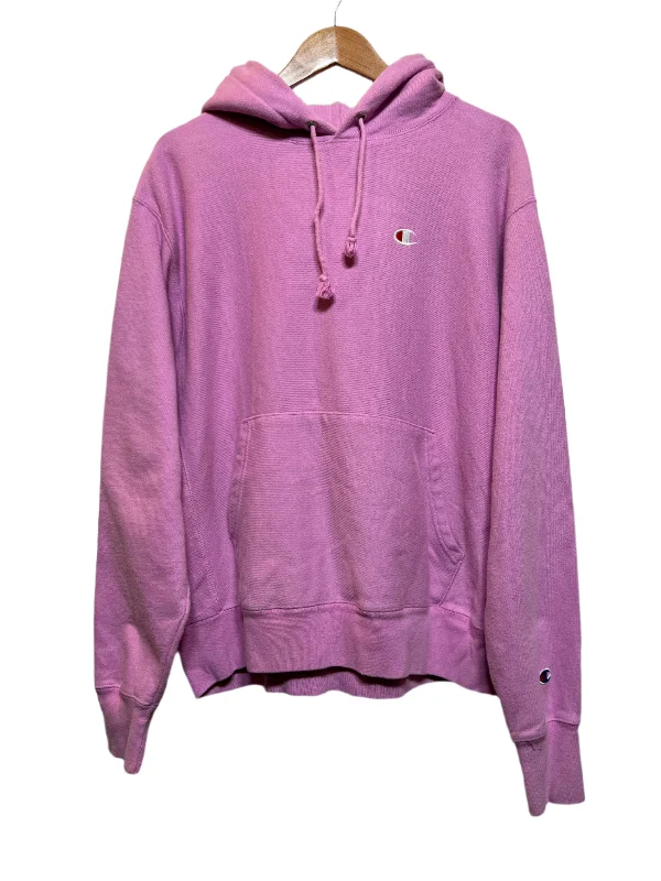 Champion Pink Hoodie (Size L)